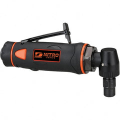 Dynabrade - Air Die Grinders Type: Angle Die Grinder Collet Size (mm): 6 - Exact Tooling