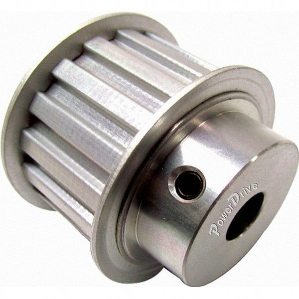 Power Drive - Timing Belt Pulleys   Pulley Type: Hub & Flanges    Number of Teeth: 17 - Exact Tooling