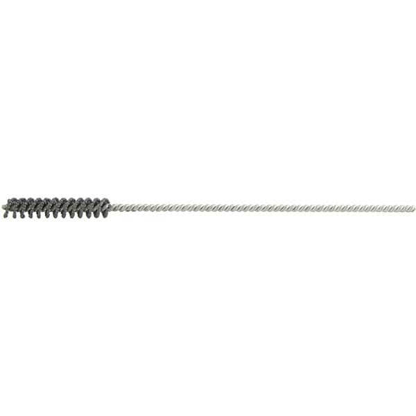 Brush Research Mfg. - 9.5mm Bore Diam, 320 Grit, Silicon Carbide Flexible Hone - Medium, 2" OAL - Exact Tooling