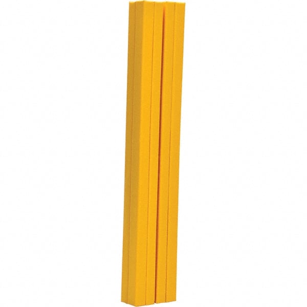Vestil - 6" High, Column Protector - Fits 5" Columns, Yellow - Exact Tooling