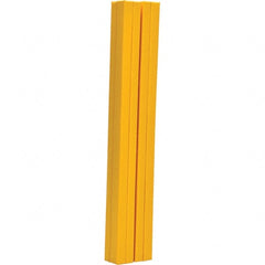 Vestil - 6" High, Column Protector - Fits 5" Columns, Yellow - Exact Tooling