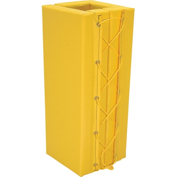 Vestil - 3" High, Column Protector - Fits 8" Columns, Yellow - Exact Tooling