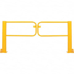 Vestil - Steel Rail Safety Gate - 96-1/16" Wide x 8" Door Height, - Exact Tooling