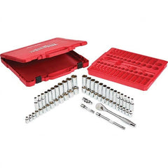 Milwaukee Tool - Socket Sets Measurement Type: Inch/Metric Drive Size: 3/8 - Exact Tooling