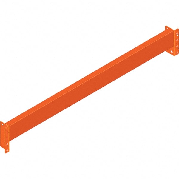 Interlake Mecalux - 96" Wide x 4" High, Heavy-Duty Framing Pallet Rack Beam - 5,340 Lb Capacity, 0.5333" Max Deflection - Exact Tooling