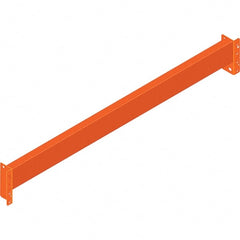 Interlake Mecalux - 96" Wide x 4" High, Heavy-Duty Framing Pallet Rack Beam - 5,340 Lb Capacity, 0.5333" Max Deflection - Exact Tooling
