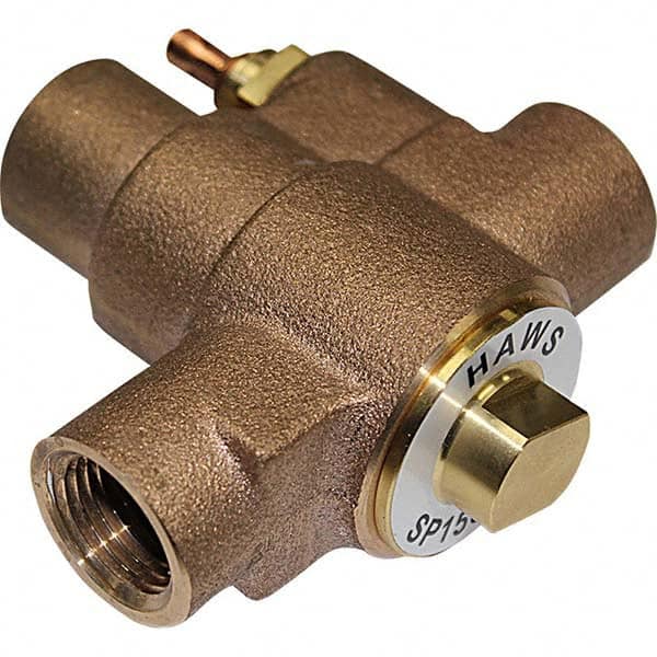 Haws - Plumbed Wash Station Accessories Type: Freeze Protection Bleed Valve Material: Brass - Exact Tooling