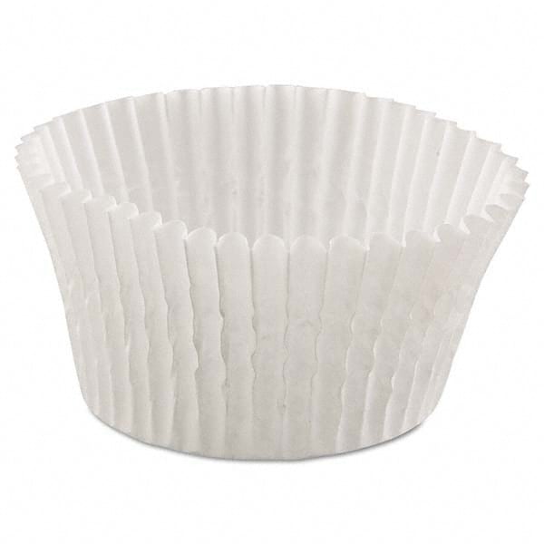 Hoffmaster - Fluted Bake Cups, 4 1/2 Diam x 1 1/4h, White, 500/Pack, 20 Pack/Carton - Exact Tooling
