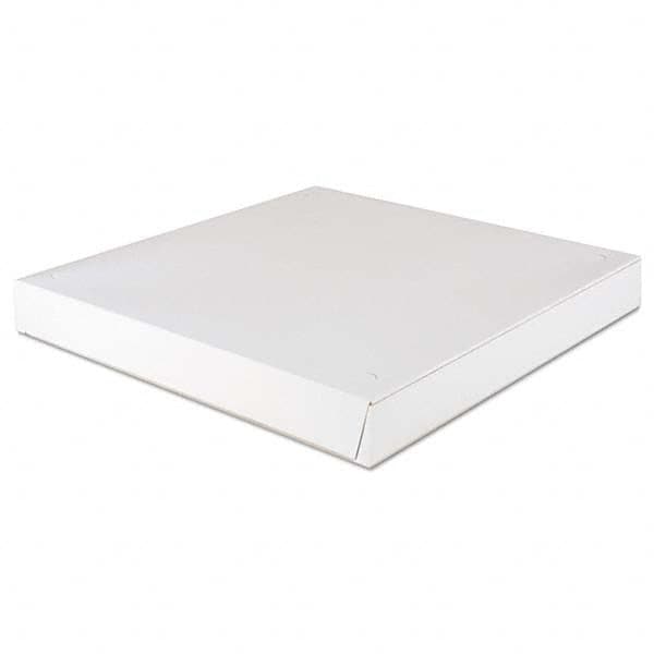 SCT - Paperboard Pizza Boxes,16 x 16 x 1 7/8, White, 100/Carton - Exact Tooling