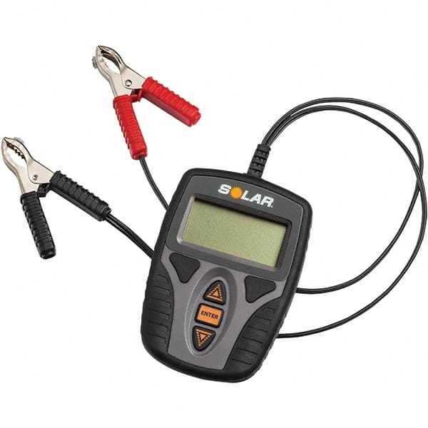 Solar - Automotive Battery Testers Type: Digital Battery and System Tester Voltage: 12V - Exact Tooling