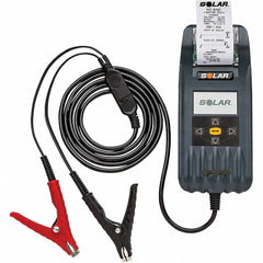 Solar - Automotive Battery Testers Type: Digital Battery and System Tester with Integrated Printer Voltage: 6/12/24 - Exact Tooling