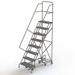 TRI-ARC - Rolling & Wall Mounted Ladders & Platforms Type: All-Directional Ladder Style: Rolling Safety Ladder - Exact Tooling