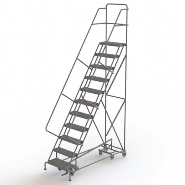 TRI-ARC - Rolling & Wall Mounted Ladders & Platforms Type: All-Directional Ladder Style: Rolling Safety Ladder - Exact Tooling