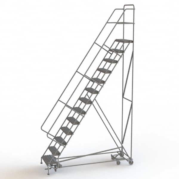 TRI-ARC - Rolling & Wall Mounted Ladders & Platforms Type: All-Directional Ladder Style: Rolling Safety Ladder - Exact Tooling