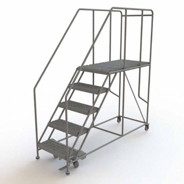 TRI-ARC - Rolling & Wall Mounted Ladders & Platforms Type: Rolling Work Platform Style: Steel Work Platform - Exact Tooling