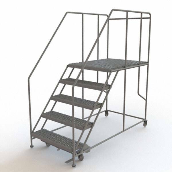 TRI-ARC - Rolling & Wall Mounted Ladders & Platforms Type: Rolling Work Platform Style: Steel Work Platform - Exact Tooling