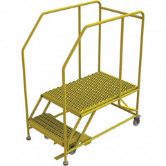 TRI-ARC - Rolling & Wall Mounted Ladders & Platforms Type: Rolling Work Platform Style: Steel Work Platform - Exact Tooling