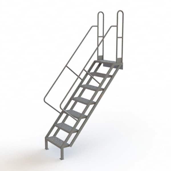 TRI-ARC - Rolling & Wall Mounted Ladders & Platforms Type: Stairway Slope Ladder Style: Stair Unit - Exact Tooling