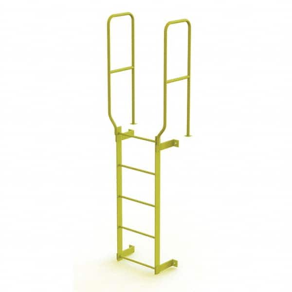 TRI-ARC - Rolling & Wall Mounted Ladders & Platforms Type: Fixed Ladder Style: Safety Cage - Exact Tooling