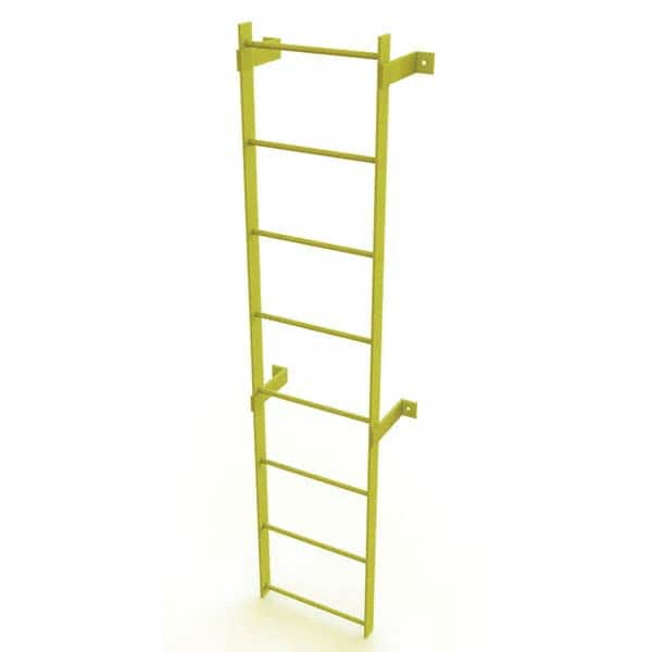 TRI-ARC - Rolling & Wall Mounted Ladders & Platforms Type: Fixed Ladder Style: Safety Cage - Exact Tooling