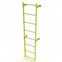 TRI-ARC - Rolling & Wall Mounted Ladders & Platforms Type: Fixed Ladder Style: Safety Cage - Exact Tooling