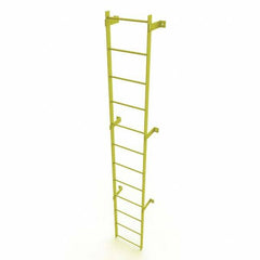 TRI-ARC - Rolling & Wall Mounted Ladders & Platforms Type: Fixed Ladder Style: Safety Cage - Exact Tooling