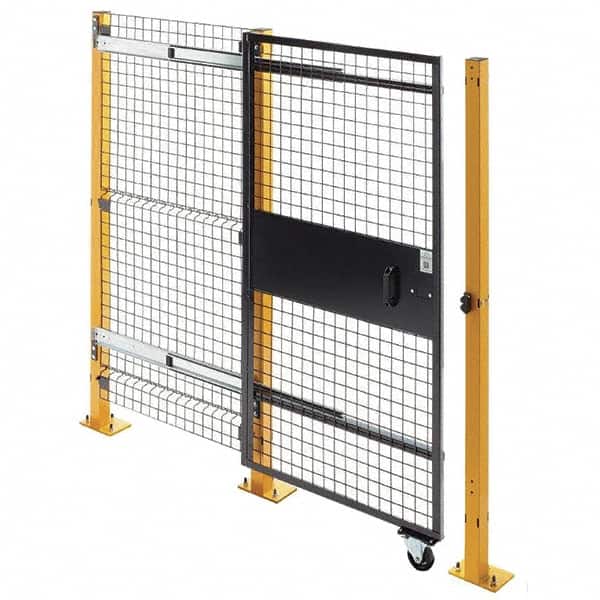 Husky - 4' Wide x 6' High, Sliding Door for Temporary Structures - Exact Tooling
