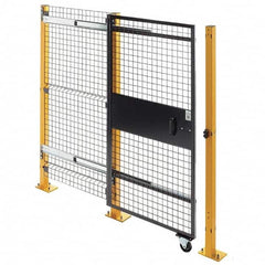 Husky - 3' Wide x 8' High, Sliding Door for Temporary Structures - Exact Tooling