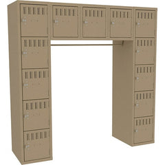Tennsco - 15 Door, 15 Tier, Welded Locker - Exact Tooling