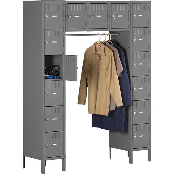 Tennsco - 15 Door, 15 Tier, Locker - Exact Tooling