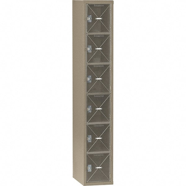 Tennsco - 6 Door, 6 Tier, Welded Locker - Exact Tooling