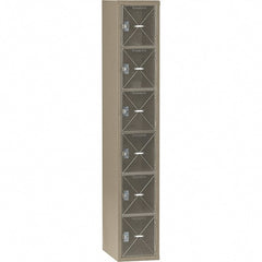 Tennsco - 6 Door, 6 Tier, Welded Locker - Exact Tooling