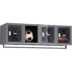 Tennsco - 4 Door, 4 Tier, Welded Locker - Exact Tooling