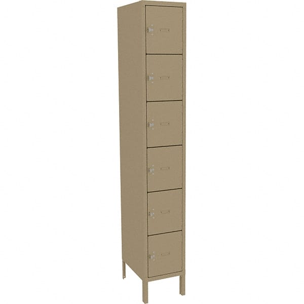 Tennsco - 6 Door, 6 Tier, Welded Locker - Exact Tooling