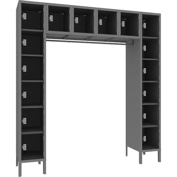 Tennsco - 16 Door, Single Tier, Welded Locker - Exact Tooling