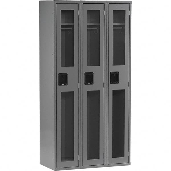 Tennsco - 3 Door, Single Tier, Welded Locker - Exact Tooling