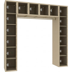Tennsco - 16 Door, Single Tier, Welded Locker - Exact Tooling
