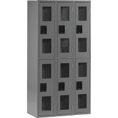 Tennsco - 6 Door, Double Tier, Welded Locker - Exact Tooling