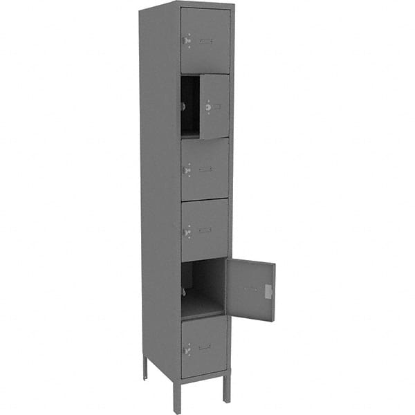Tennsco - 6 Door, 6 Tier, Welded Locker - Exact Tooling