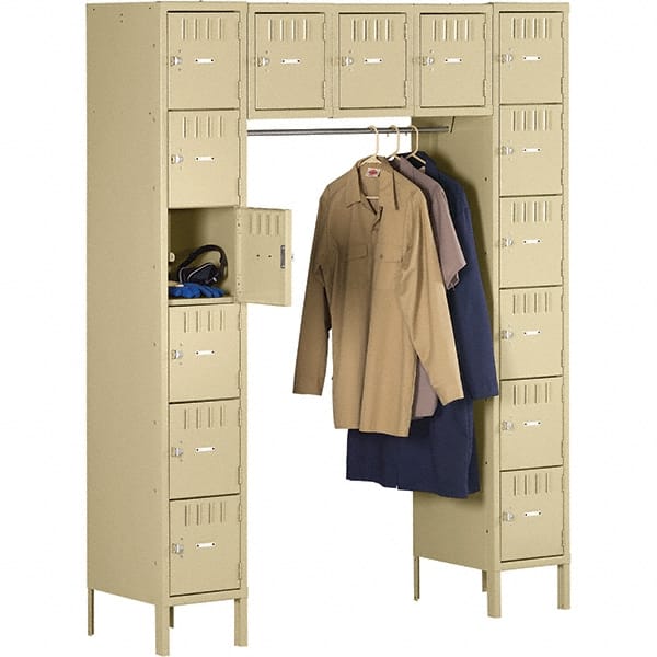 Tennsco - 15 Door, 15 Tier, Locker - Exact Tooling