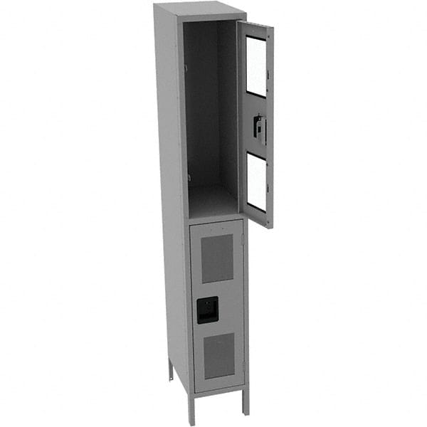 Tennsco - 2 Door, Double Tier, Welded Locker - Exact Tooling