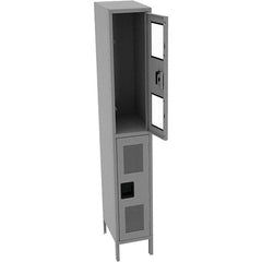 Tennsco - 2 Door, Double Tier, Welded Locker - Exact Tooling