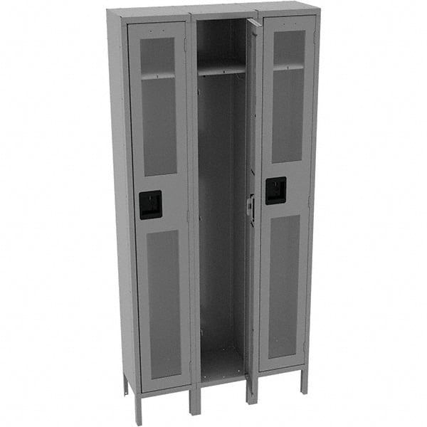 Tennsco - 3 Door, Single Tier, Welded Locker - Exact Tooling