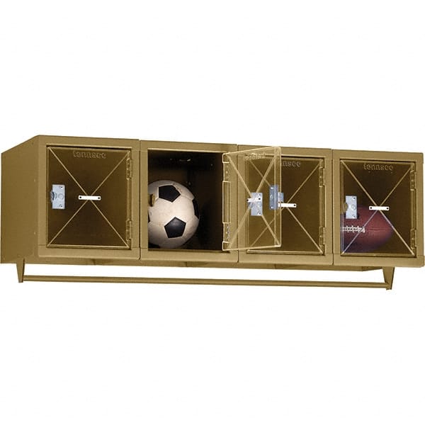 Tennsco - 4 Door, 4 Tier, Welded Locker - Exact Tooling