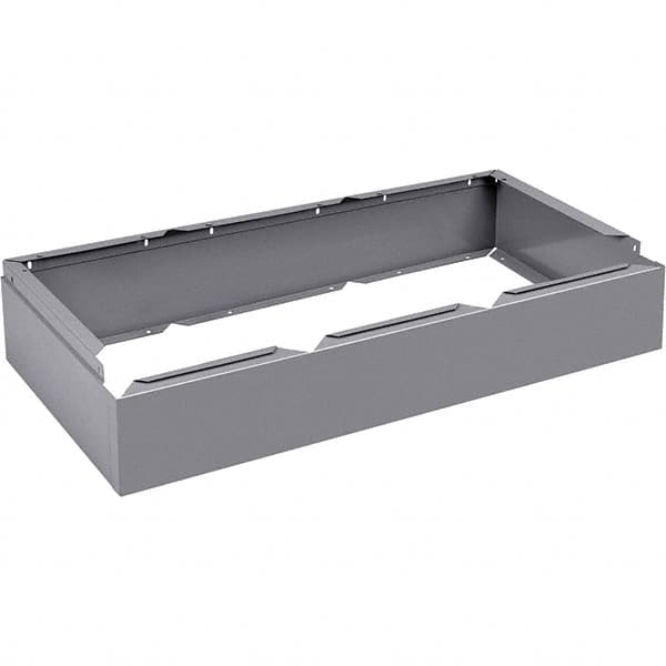 Tennsco - 45" Wide x 6" High x 15" Deep, Locker Base - Exact Tooling