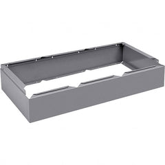 Tennsco - 36" Wide x 6" High x 15" Deep, Locker Base - Exact Tooling