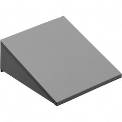 Tennsco - 15" Wide x 6" High x 18" Deep, Locker Slope Top - Exact Tooling