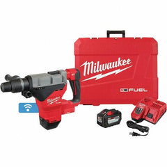 Milwaukee Tool - 18 Volt 1-3/4" SDS Max Chuck Cordless Rotary Hammer - 2900 BPM, 380 RPM, Reversible - Exact Tooling