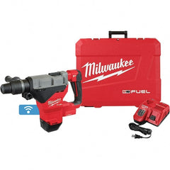 Milwaukee Tool - 18 Volt 1-3/4" SDS Max Chuck Cordless Rotary Hammer - 2900 BPM, 380 RPM, Reversible - Exact Tooling