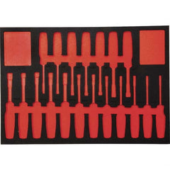 Proto - Tool Box Case & Cabinet Inserts Type: Foam Insert For Use With: J12000 - Exact Tooling